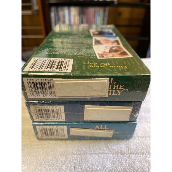 3 All in the Family VHS Lot Archie Bunker Carroll O’Connor - Picture 2 of 9